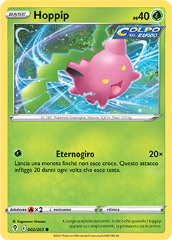 Hoppip 002/203 Reverse NM (ITA)