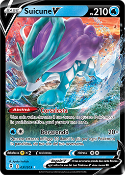 Suicune-V 031/203 NM (ITA)
