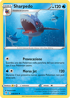 Sharpedo 036/203 NM (ITA)