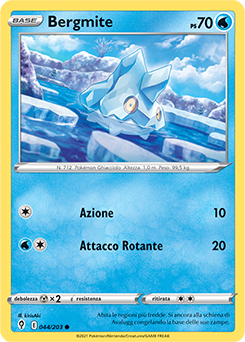 Bergmite 044/203 NM (ITA)