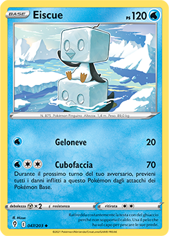 Eiscue 047/203 Reverse NM (ITA)