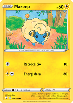 Mareep 054/203 Reverse NM (ITA)