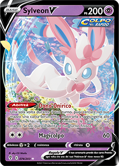 Sylveon-V 074/203 NM (ITA)