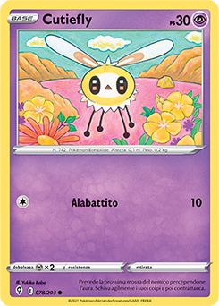 Cutiefly 078/203 NM (ITA)