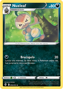 Nuzleaf 096/203 Reverse NM (ITA)