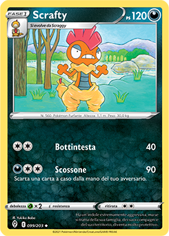 Scrafty 099/203 Reverse NM (ITA)