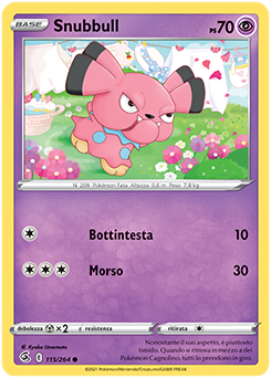 Snubbull 115/264 Reverse NM (ITA)