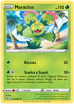 Maractus 012/264 Reverse NM (ITA)