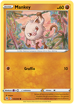 Mankey 133/264 Reverse NM (ITA)