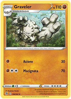 Graveler 136/264 Reverse NM (ITA)