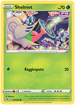 Shelmet 013/264 Reverse NM (ITA)