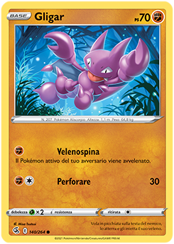 Gligar 140/264 Reverse NM (ITA)