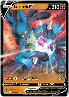 Lucario-V 146/264 NM (ITA)