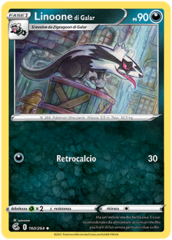 Linoone di Galar 160/264 Reverse NM (ITA)