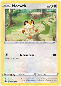 Meowth 199/264 NM (ITA)