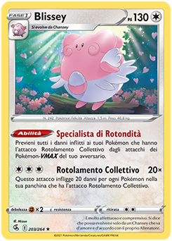Blissey 203/264 Reverse NM (ITA)