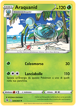 Araquanid 020/264 Reverse NM (ITA)