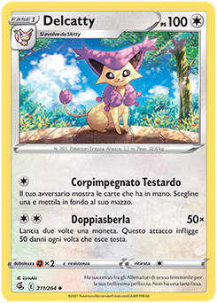 Delcatty 211/264 Reverse NM (ITA)
