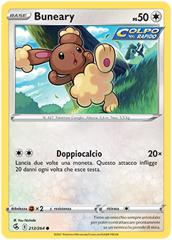 Buneary 212/264 Reverse NM (ITA)