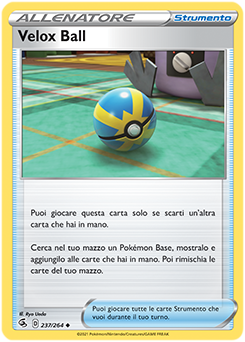 Velox Ball 237/264 Reverse NM (ITA)
