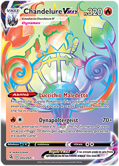 Chandelure VMAX 265/264 NM (ITA)