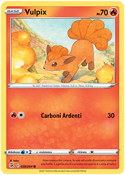 Vulpix 028/264 Reverse NM (ITA)