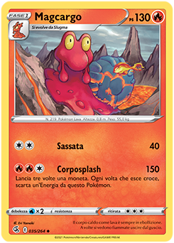 Magcargo 035/264 Reverse NM (ITA)
