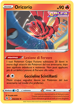 Oricorio 042/264 NM (ITA)