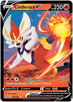 Cinderace-V 043/264 NM (ITA)