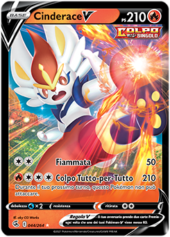 Cinderace-V 044/264 NM (ITA)