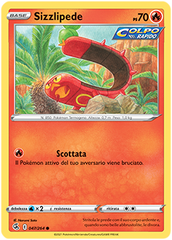 Sizzlipede 047/264 Reverse NM (ITA)