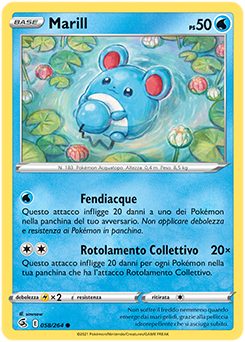 Marill 058/264 Reverse NM (ITA)