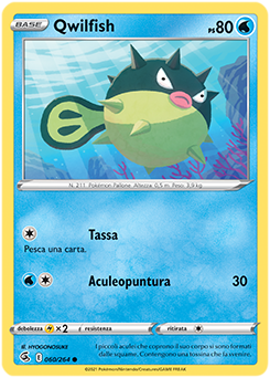 Qwilfish 060/264 Reverse NM (ITA)