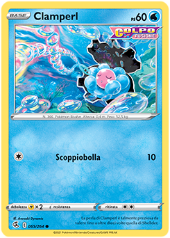 Clamperl 065/264 Reverse NM (ITA)