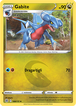 Gabite 108/172 Reverse NM (ITA)