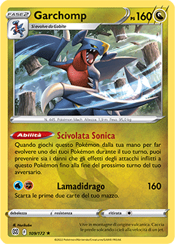 Garchomp 109/172 Holo NM (ITA)