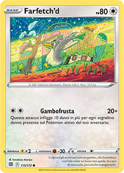 Farfetch’d 115/172 Reverse NM (ITA)