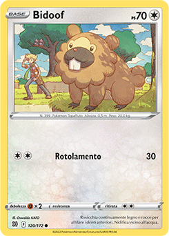 Bidoof 120/172 Reverse NM (ITA)