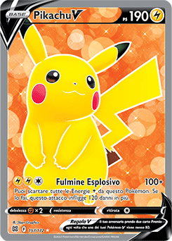 Pikachu-V 157/172 NM (ITA)