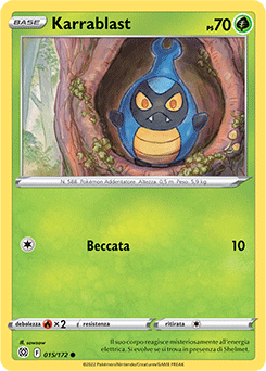 Karrablast 015/172 Reverse NM (ITA)