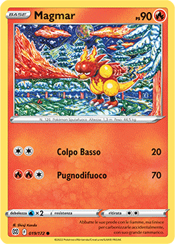 Magmar 019/172 Reverse NM (ITA)