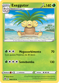 Exeggutor 002/172 NM (ITA)