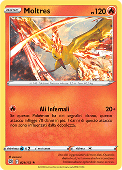 Moltres 021/172 Holo NM (ITA)