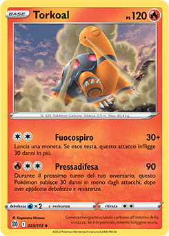 Torkoal 023/172 Reverse NM (ITA)