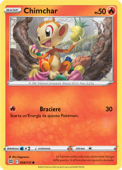 Chimchar 024/172 Reverse NM (ITA)