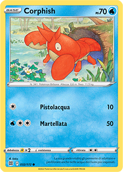 Corphish 032/172 Reverse NM (ITA)