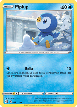 Piplup 035/172 NM (ITA)