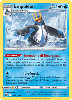 Empoleon 037/172 Reverse NM (ITA)