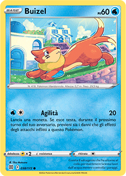 Buizel 038/172 NM (ITA)