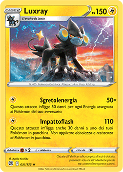 Luxray 051/172 NM (ITA)